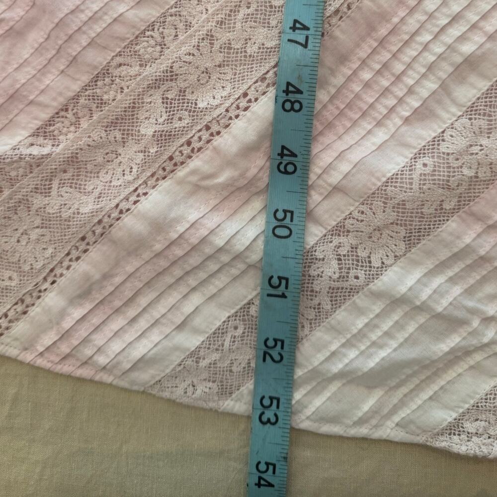 LoveShackFancy Blush Maxi Dress with Ruffle Sleeves - Picture 6 of 11